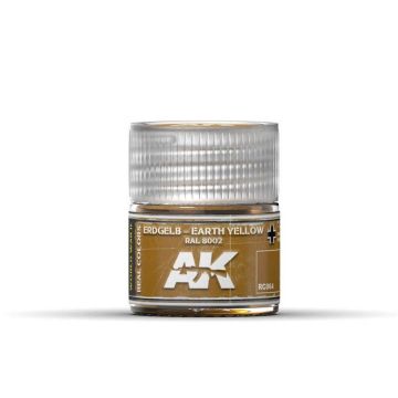 Real Colors: Erdgelb-Earth Yellow RAL 8002 10ml