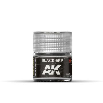 Real Colors: Black 6RP 10ml