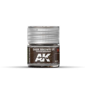 Real Colors: Dark Brown 6K 10ml