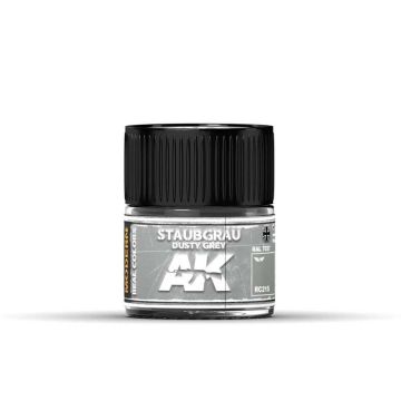 Real Colors: Staubgrau-Dusty Grey RAL 7037 10ml