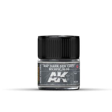 Real Colors: RAF Dark Sea Grey BS381C-638 - 10ml