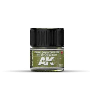 Real Colors: IJN M3 (M) MITSUBISHI Interior Green 10ml