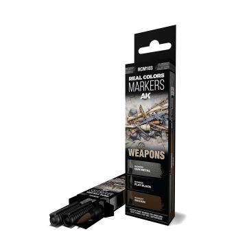 Real Colors Markers Set: Weapons