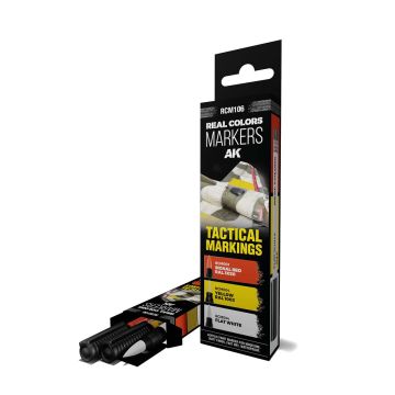 Real Colors Markers Set: Tactical Markings