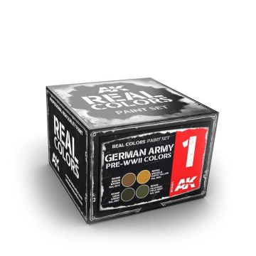 Real Colors: German Army Pre-WWII Colors Set