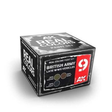 Real Colors: British Army Late WWII Vehicles Set