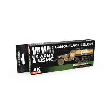 WWI US Army & USMC Camouflage Colors SET