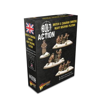 Bolt Action British & Canadian (Winter) Heavy Weapons Platoon