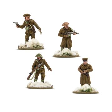 Bolt Action British & Canadian (Winter) Platoon Commanders