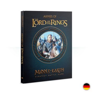 Armies Of The Lord Of The Rings Hardback - MESBG - German