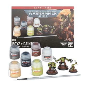 Orks: Boyz & Paints: Warhammer 40,000