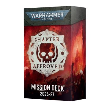 Chapter Approved Mission Deck: 11th Edition Warhammer 40,000 - English