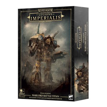Warlord Titan with Quake Cannon and Conversion Beam Extirpator: Legions Imperialis