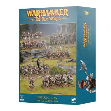 Empire of Man: Battle March Army - Warhammer: The Old World