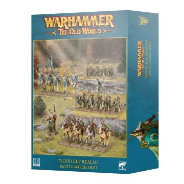 Wood Elf Realms: Battle March Army - Warhammer: The Old World