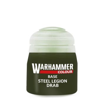 Steel Legion Drab: Base 12ml - Warhammer Colour