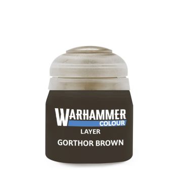 Gorthor Brown: Layer 12ml - Warhammer Colour