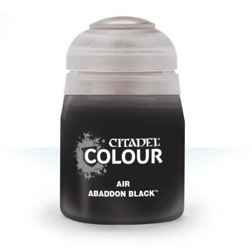 Abaddon Black: Air 24ml - Warhammer Colour