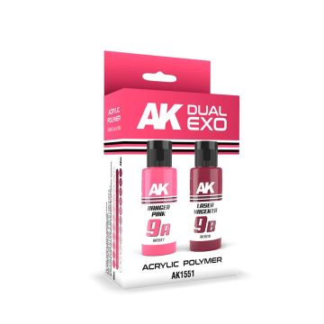 Ranger Pink & Laser Magenta Dual Exo Set 9