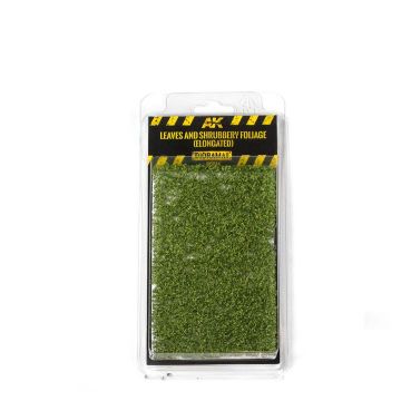 AK Diorama: Leaves And Shrubbery Foliage (Elongated)