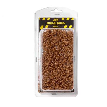 AK Diorama: Autumn Brown Shrubberies