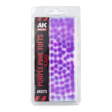 Purple-pink Tufts 4.5mm