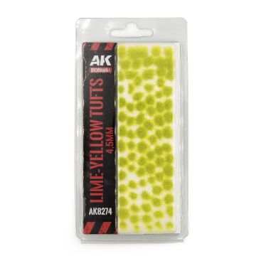 Lime-yellow Tufts 4.5mm
