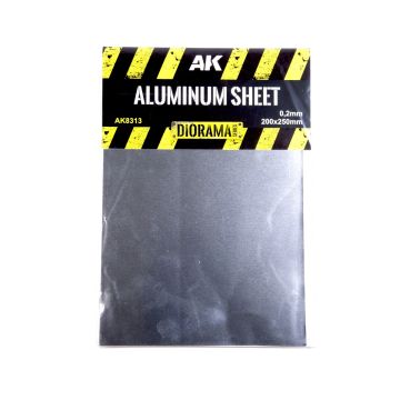 Aluminium Sheet 200x250mm (200um)