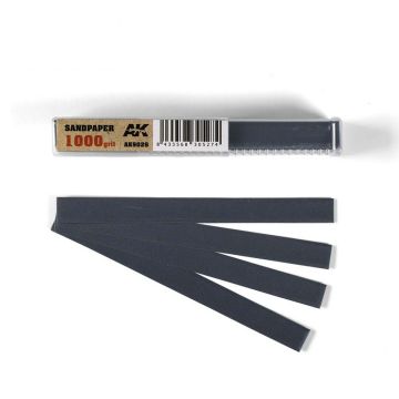 AK Tools: Wet Sandpaper 1000 grit x 50 units