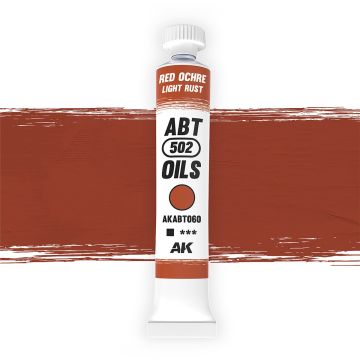 ABT 502 Oils - Red Ochre/Light Rust - 20ml