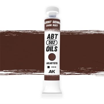 ABT 502 Oils - Burnt Sienna/Dark Rust - 20ml