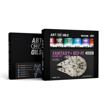 ABT 502 Oils - Fantasy & Sci-fi Colors Set