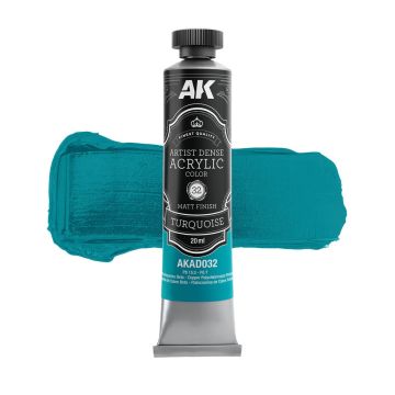 Artistic Dense Acrylic - Turquoise