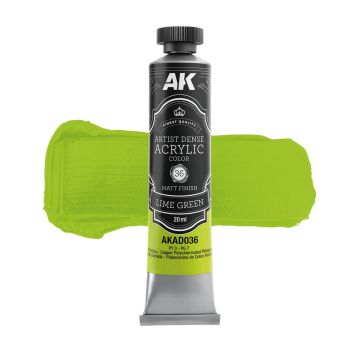 Artistic Dense Acrylic - Lime Green
