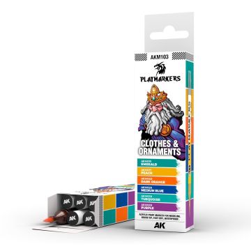 Playmarkers: Clothes & Ornaments Set