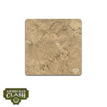 Armoured Clash: Desert Plain Mat 4x4