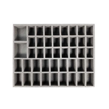 24 Medium 18 Large 2 X-Large Troop Foam Tray (BFL) 15.5W x 12L x 2H