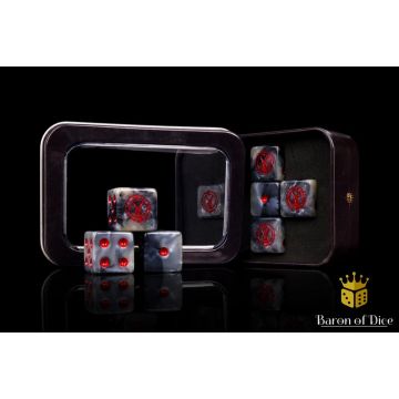 Trench Crusade: Court Of The Seven-Headed Serpent Dice Set - Baron of Dice