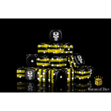 Steel Renegades Hazard Dice Set (Round) - Baron of Dice