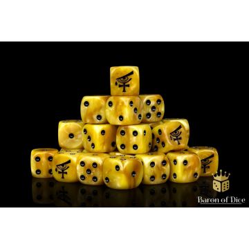 Eye of Psychics Dice Set (Round) - Baron of Dice