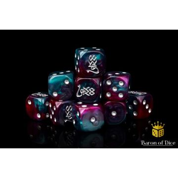 Infinity Elves Dice Set (Round) - Baron of Dice