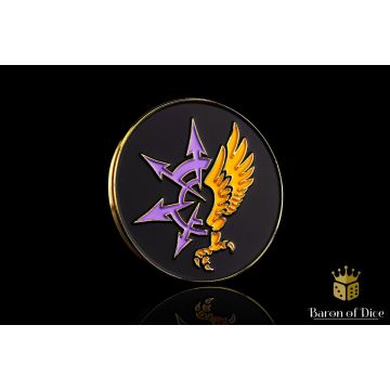 Children of Chaos: 40mm Metal Coin - Baron of Dice
