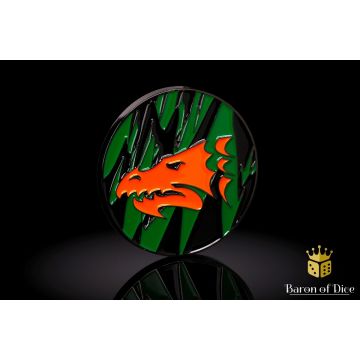 Drake: 40mm Metal Coin - Baron of Dice