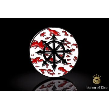 Blood Sacrifice: 40mm Metal Coin - Baron of Dice