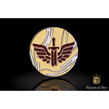 Broken Angels: 40mm Metal Coin - Baron of Dice