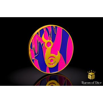 Eternal Flame: 40mm Metal Coin - Baron of Dice