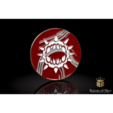 Carnage: 40mm Metal Coin - Baron of Dice