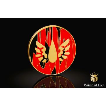 Blood Curse: 40mm Metal Coin - Baron of Dice