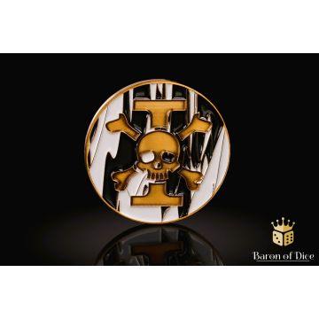 Inquisition Order: 40mm Metal Coin - Baron of Dice