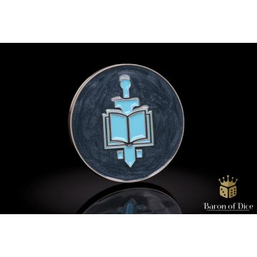 Warrior Knights: 40mm Metal Coin - Baron of Dice